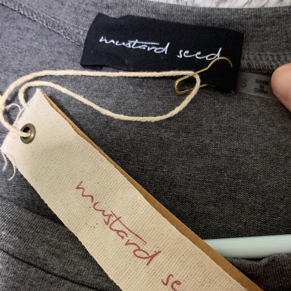 Mustard Seed Charcoal Long Sleeve Dress - Picture 2 of 3